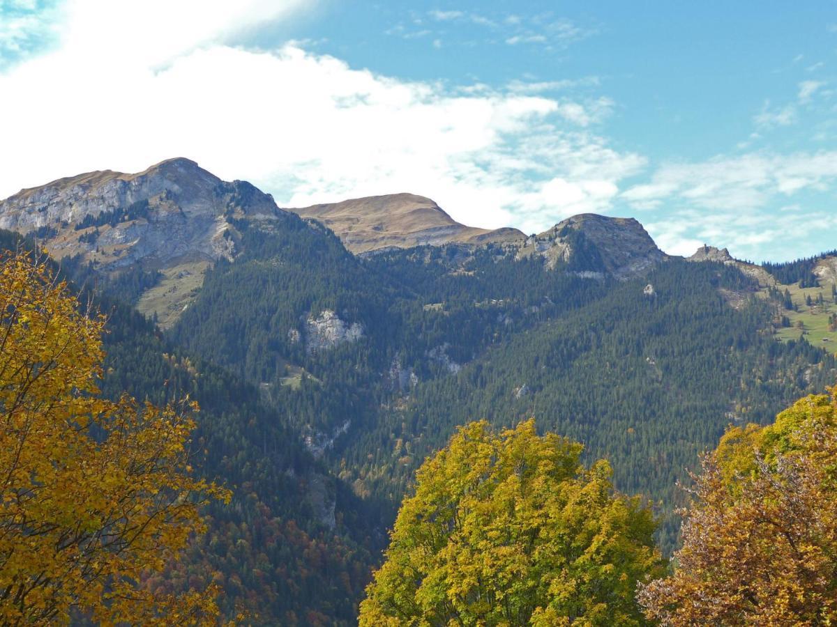 Apartment Panorama Wengen Bagian luar foto